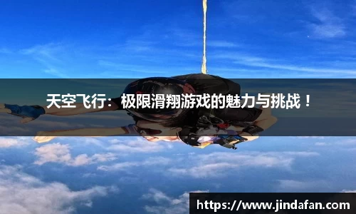 天空飞行：极限滑翔游戏的魅力与挑战 !